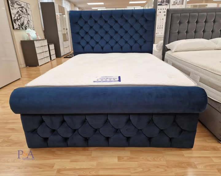 Designer Upholstered Bed